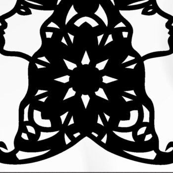 Intra απο ξύλο plywood 3mm-4mm πάχος – Σκουλαρίκια Zodiac | Gemini Δίασταση  5x5 cm INTRAFABR-28669605 - Image 2