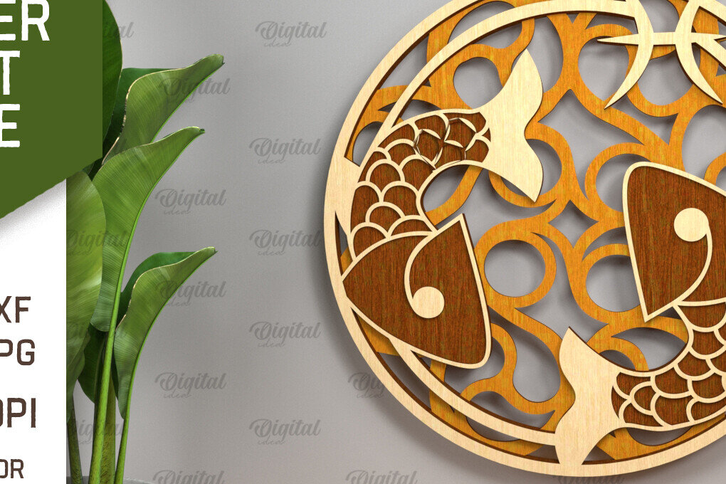 Intra απο ξύλο plywood 3mm-4mm πάχος – Αρχείο κοπής με λέιζερ ZODIAC. Ωροσκόπιο με στρώσεις Δίασταση  20x20 cm INTRAFABR-93641543