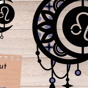 Intra απο ξύλο plywood 3mm-4mm πάχος – Πακέτο ζωδίου, 3D για Δίασταση  20x20 cm INTRAFABR-67043223 - Image 8