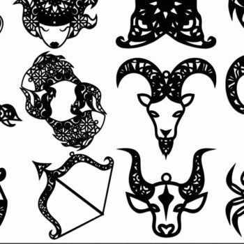 Intra απο ξύλο plywood 3mm-4mm πάχος – Πακέτο Zodiac Δίασταση  20x20 cm INTRAFABR-31174941 - Image 1