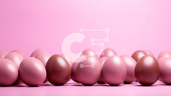 Intra Συλλεκτικό Ξύλινο Παζλ Plywood  4mm - Συμμετρική διάταξη καφέ αυγών Σε Ξύλινο Κουτί - Διαστάσεις: 10x10 cm – 25 κομμάτια