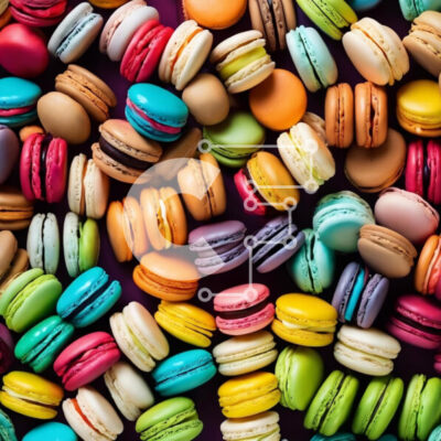 Intra Συλλεκτικό Ξύλινο Παζλ Plywood  4mm - Πολύχρωμη σειρά από αμυγδαλωτά Σε Ξύλινο Κουτί - Διαστάσεις: 10x10 cm – 25 κομμάτια - Image 1