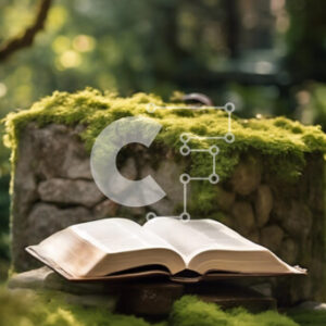 Intra Συλλεκτικό Ξύλινο Παζλ Plywood  4mm - Open Book on Mossy Rock Σε Ξύλινο Κουτί - Διαστάσεις: 10x10 cm – 25 κομμάτια