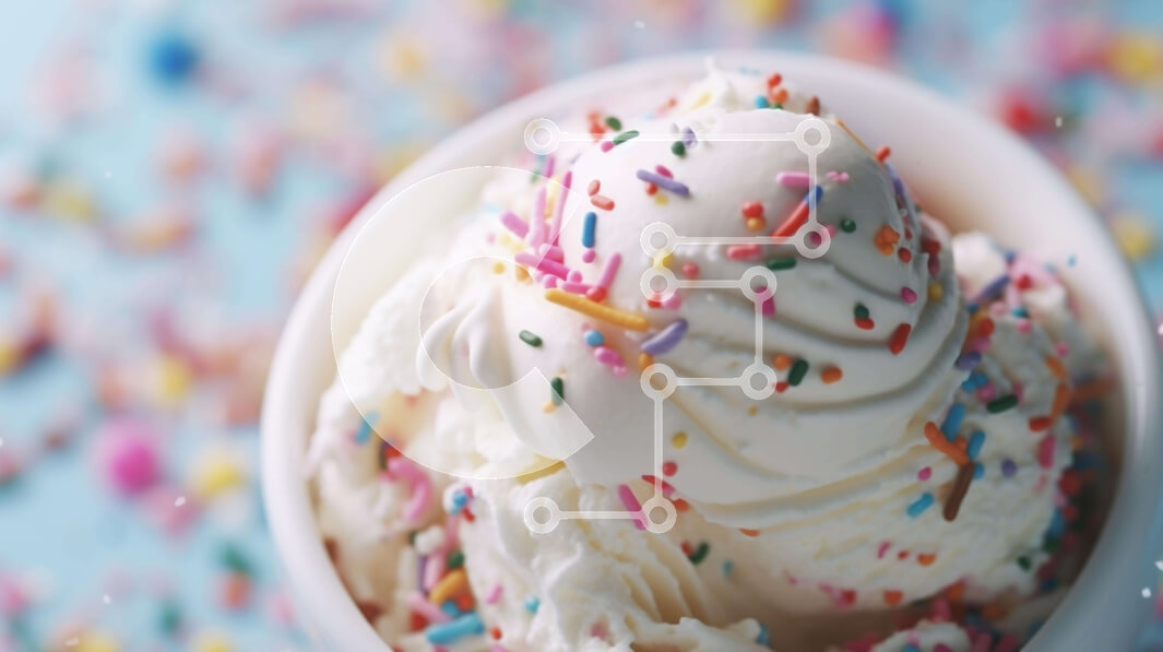 Intra Συλλεκτικό Ξύλινο Παζλ Plywood  4mm - Πολύχρωμο μπολ παγωτού με φρούτα Σε Ξύλινο Κουτί - Διαστάσεις: 10x10 cm – 25 κομμάτια