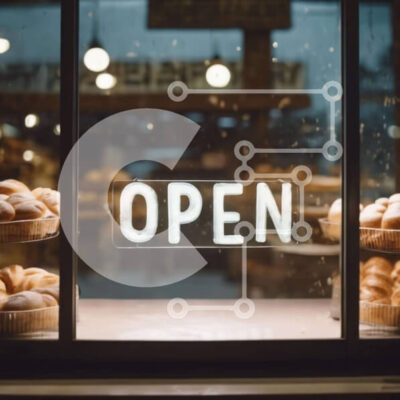 Intra Συλλεκτικό Ξύλινο Παζλ Plywood  4mm - Εμφάνιση αρτοσκευασμάτων και ψωμιών σε ανοιχτό παράθυρο αρτοποιείου Σε Ξύλινο Κουτί - Διαστάσεις: 10x10 cm – 25 κομμάτια - Image 1