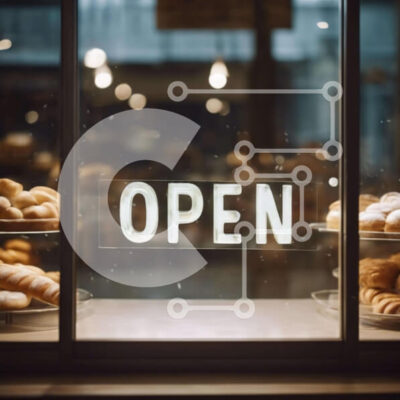 Intra Συλλεκτικό Ξύλινο Παζλ Plywood  4mm - Εμφάνιση παραθύρου αρτοποιείου Σε Ξύλινο Κουτί - Διαστάσεις: 10x10 cm – 25 κομμάτια - Image 1