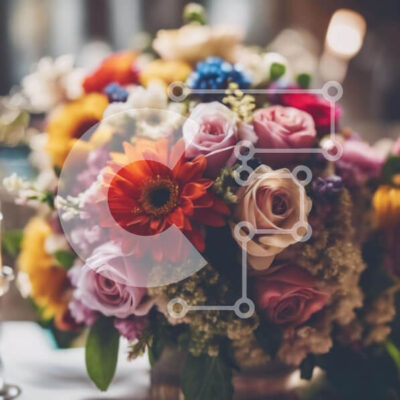 Intra Συλλεκτικό Ξύλινο Παζλ Plywood  4mm - Πολύχρωμο βάζο με ποτήρι κρασιού Σε Ξύλινο Κουτί - Διαστάσεις: 10x10 cm – 25 κομμάτια - Image 1