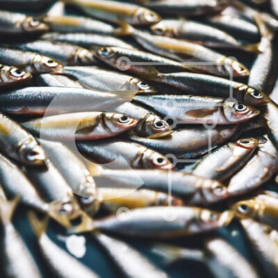 Intra Συλλεκτικό Ξύλινο Παζλ Plywood  4mm - Ποικιλία φρέσκων ψαριών για δόλωμα ή φαγητό Σε Ξύλινο Κουτί - Διαστάσεις: 10x10 cm – 25 κομμάτια - Image 1