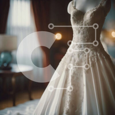 Intra Συλλεκτικό Ξύλινο Παζλ Plywood  4mm - Νυφικό μανεκέν σε ένα καλά φωτισμένο δωμάτιο Σε Ξύλινο Κουτί - Διαστάσεις: 10x10 cm – 25 κομμάτια - Image 1