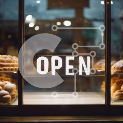 Intra Συλλεκτικό Ξύλινο Παζλ Plywood  4mm - Προβολή παραθύρου αρτοποιείου με ψωμιά και αρτοσκευάσματα Σε Ξύλινο Κουτί - Διαστάσεις: 10x10 cm – 25 κομμάτια - Image 1