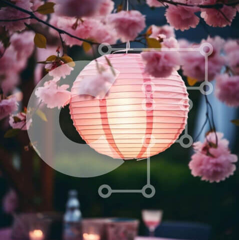 Intra Συλλεκτικό Ξύλινο Παζλ Plywood  4mm - Γοητευτική εγκατάσταση τραπεζαρίας σε εξωτερικό χώρο Σε Ξύλινο Κουτί - Διαστάσεις: 10x10 cm – 25 κομμάτια - Image 1