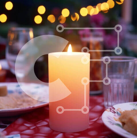 Intra Συλλεκτικό Ξύλινο Παζλ Plywood  4mm - Κομψή ρύθμιση τραπεζιού Σε Ξύλινο Κουτί - Διαστάσεις: 10x10 cm – 25 κομμάτια - Image 1