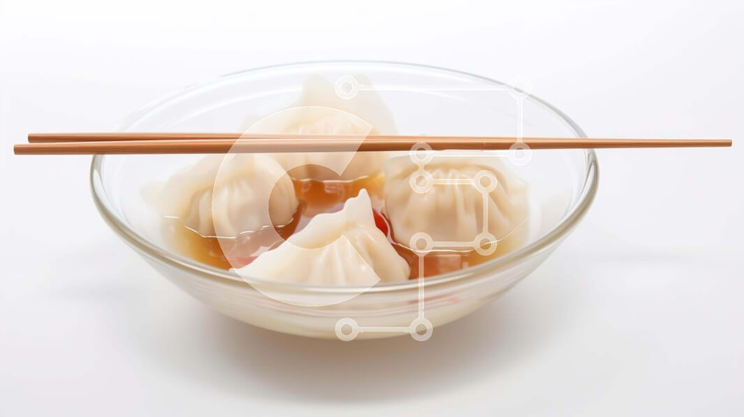 Intra Συλλεκτικό Ξύλινο Παζλ Plywood  4mm - Νόστιμα ζυμαρικά σε γυάλινο μπολ με ξυλάκια Σε Ξύλινο Κουτί - Διαστάσεις: 10x10 cm – 25 κομμάτια