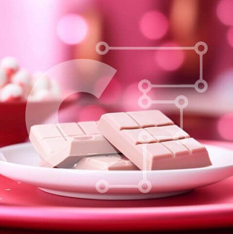 Intra Συλλεκτικό Ξύλινο Παζλ Plywood 4mm - Γιορτινά καλάμια σοκολάτας και καραμέλας Σε Ξύλινο Κουτί - Διαστάσεις: 10x10 cm – 25 κομμάτια - Image 1