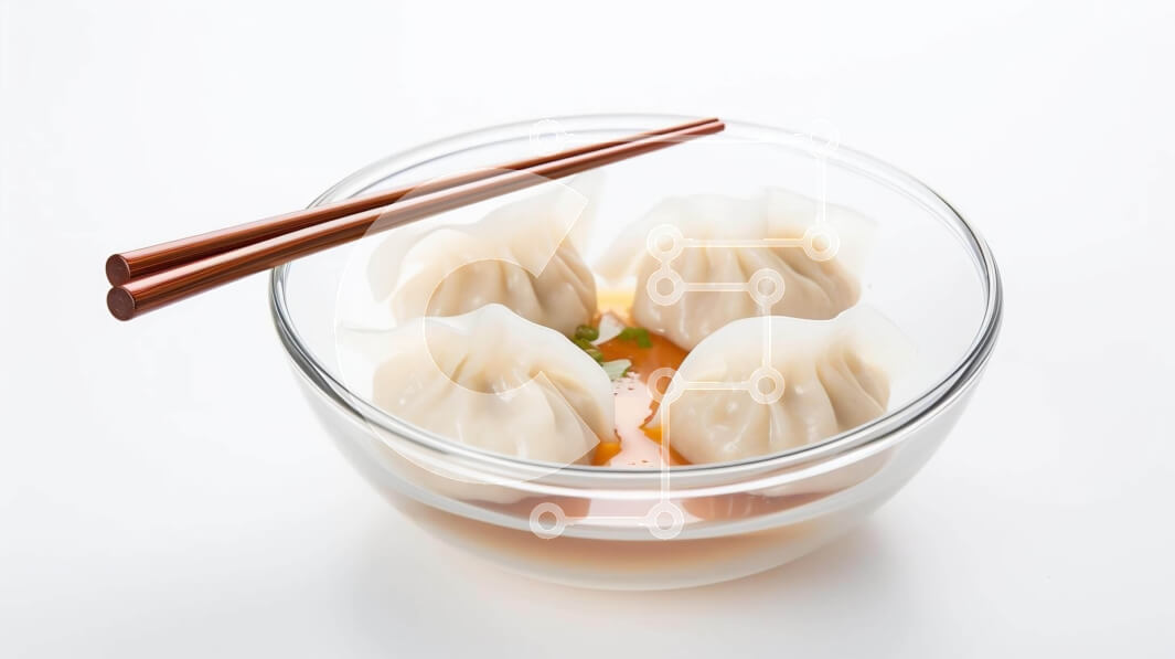 Intra Συλλεκτικό Ξύλινο Παζλ Plywood  4mm - Νόστιμα ζυμαρικά σε γυάλινο μπολ με ξυλάκια Σε Ξύλινο Κουτί - Διαστάσεις: 10x10 cm – 25 κομμάτια