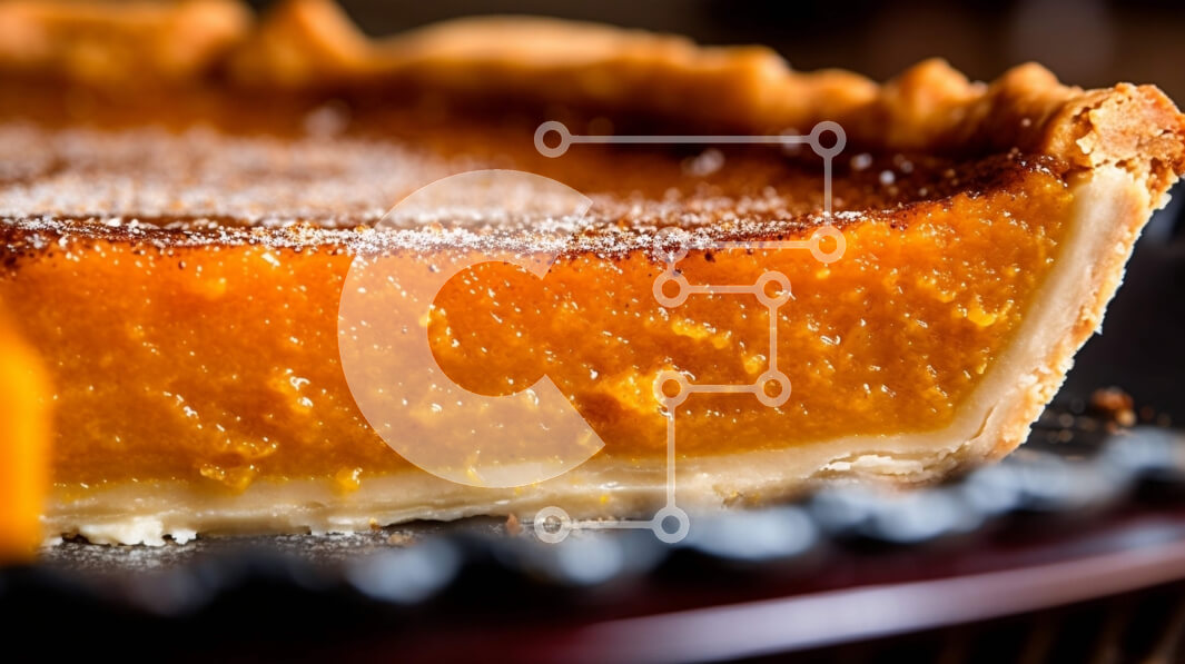 Intra Συλλεκτικό Ξύλινο Παζλ Plywood  4mm - Νόστιμη φέτα κολοκυθόπιτας με εύθρυπτη κρούστα Σε Ξύλινο Κουτί - Διαστάσεις: 10x10 cm – 25 κομμάτια