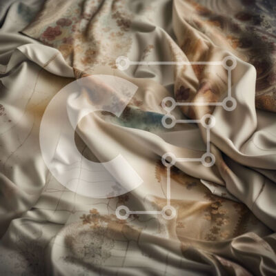 Intra Συλλεκτικό Ξύλινο Παζλ Plywood  4mm - Γαληνό κοντινό πλάνο γυναίκας με μπεζ και καφέ κασκόλ Σε Ξύλινο Κουτί - Διαστάσεις: 10x10 cm – 25 κομμάτια - Image 1