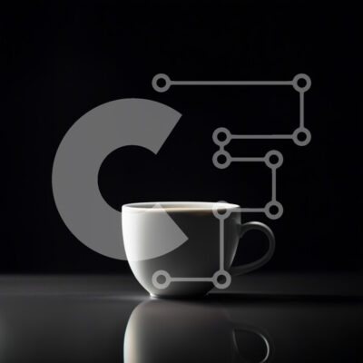 Intra Συλλεκτικό Ξύλινο Παζλ Plywood  4mm - Κομψό λευκό φλιτζάνι καφέ με αντανάκλαση Σε Ξύλινο Κουτί - Διαστάσεις: 10x10 cm – 25 κομμάτια - Image 1