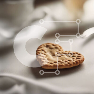 Intra Συλλεκτικό Ξύλινο Παζλ Plywood 4mm - Κράκερ σε σχήμα καρδιάς με σκεύη Σε Ξύλινο Κουτί - Διαστάσεις: 10x10 cm – 25 κομμάτια - Image 1