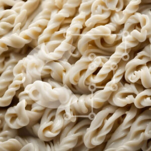 Intra Συλλεκτικό Ξύλινο Παζλ Plywood  4mm - Νόστιμη εικόνα των λευκών νουντλς σε ένα μπολ Σε Ξύλινο Κουτί - Διαστάσεις: 10x10 cm – 25 κομμάτια