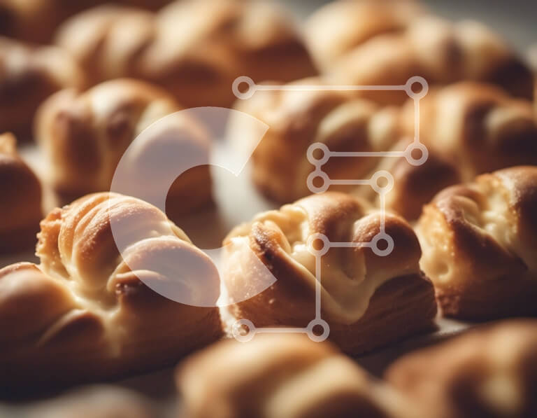 Intra Συλλεκτικό Ξύλινο Παζλ Plywood  4mm - Σύνθεση ζαχαροπλαστικής σε σχήμα καρδιάς Σε Ξύλινο Κουτί - Διαστάσεις: 10x10 cm – 25 κομμάτια