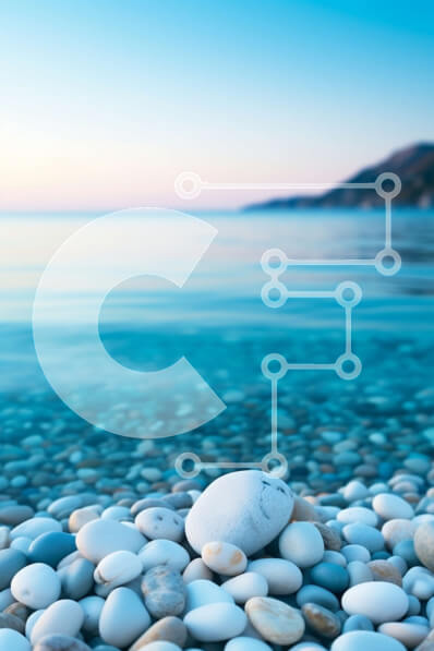 Intra Συλλεκτικό Ξύλινο Παζλ Plywood  4mm - Όμορφη εικόνα μιας παραλίας με καταγάλανα νερά και μαγευτικά βουνά Σε Ξύλινο Κουτί - Διαστάσεις: 10x10 cm – 25 κομμάτια