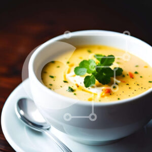 Intra Συλλεκτικό Ξύλινο Παζλ Plywood  4mm - Νόστιμη και θρεπτική σούπα με φρέσκα λαχανικά Σε Ξύλινο Κουτί - Διαστάσεις: 10x10 cm – 25 κομμάτια