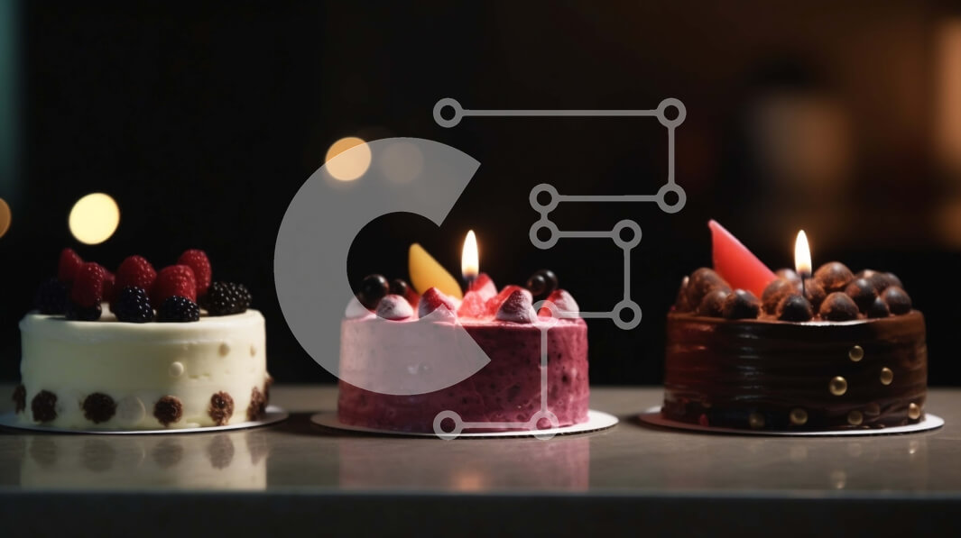 Intra Συλλεκτικό Ξύλινο Παζλ Plywood  4mm - Πεντανόστιμα κέικ σοκολάτας με διάφορες επικαλύψεις Σε Ξύλινο Κουτί - Διαστάσεις: 10x10 cm – 25 κομμάτια