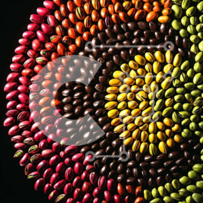 Intra Συλλεκτικό Ξύλινο Παζλ Plywood  4mm - Διάταξη με διάφορους ξηρούς καρπούς Σε Ξύλινο Κουτί - Διαστάσεις: 10x10 cm – 25 κομμάτια - Image 1