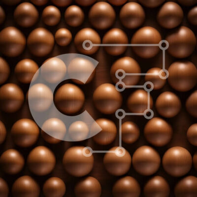 Intra Συλλεκτικό Ξύλινο Παζλ Plywood  4mm - Γλυκά και γιορτινά σοκολατένια πασχαλινά αυγά Σε Ξύλινο Κουτί - Διαστάσεις: 10x10 cm – 25 κομμάτια - Image 1