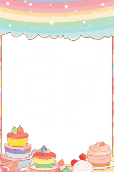 Intra Συλλεκτικό Ξύλινο Παζλ Plywood  4mm - Σύνθεση πολύχρωμα επιδόρπια και γλυκά Σε Ξύλινο Κουτί - Διαστάσεις: 10x10 cm – 25 κομμάτια