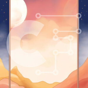 Intra Συλλεκτικό Ξύλινο Παζλ Plywood  4mm - Τοπίο με βουνά, ερήμους και φεγγάρι Σε Ξύλινο Κουτί - Διαστάσεις: 10x10 cm – 25 κομμάτια