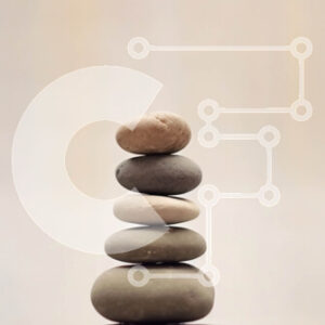 Intra Συλλεκτικό Ξύλινο Παζλ Plywood  4mm - Όμορφη εικόνα μιας στοίβας από πέτρες σε μια βραχώδη παραλία με κύματα στο φόντο Σε Ξύλινο Κουτί - Διαστάσεις: 10x10 cm – 25 κομμάτια