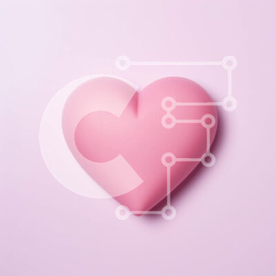 Intra Συλλεκτικό Ξύλινο Παζλ Plywood  4mm - Ροζ αντικείμενο σε σχήμα καρδιάς σε ανοιχτό ροζ φόντο - Ιδανικό δώρο για την ημέρα του Αγίου Βαλεντίνου Σε Ξύλινο Κουτί - Διαστάσεις: 10x10 cm – 25 κομμάτια - Image 1