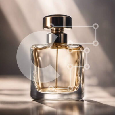 Intra Συλλεκτικό Ξύλινο Παζλ Plywood  4mm - Διαφανές γυάλινο μπουκάλι αρώματος με φως του ήλιου Σε Ξύλινο Κουτί - Διαστάσεις: 10x10 cm – 25 κομμάτια - Image 1