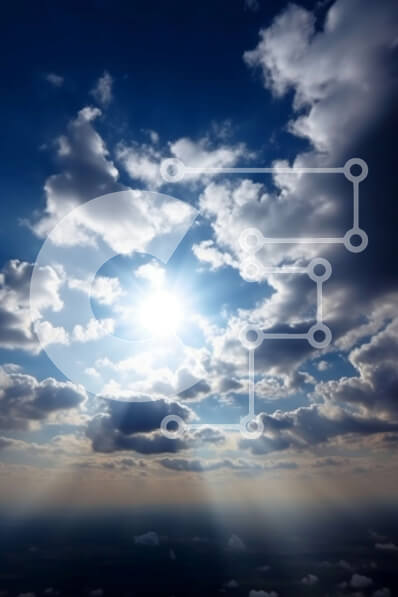 Intra Συλλεκτικό Ξύλινο Παζλ Plywood  4mm - Εκπληκτική εικόνα μιας ηλιόλουστης ημέρας με αφράτα σύννεφα Σε Ξύλινο Κουτί - Διαστάσεις: 10x10 cm – 25 κομμάτια