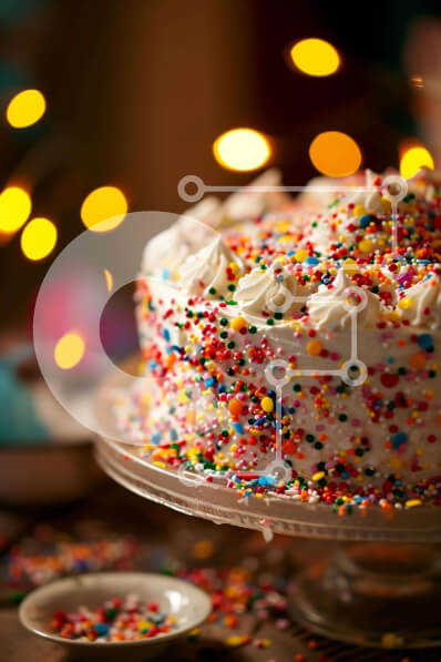 Intra Συλλεκτικό Ξύλινο Παζλ Plywood  4mm - Πολύχρωμο κέικ ψεκασμού σε γυάλινο πιάτο Σε Ξύλινο Κουτί - Διαστάσεις: 10x10 cm – 25 κομμάτια