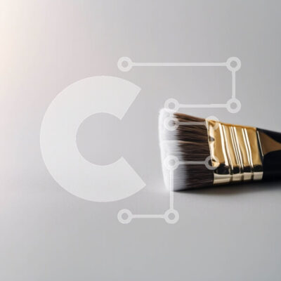 Intra Συλλεκτικό Ξύλινο Παζλ Plywood  4mm - Πινέλο μακιγιάζ με λευκή λαβή και μαύρο κεφάλι Σε Ξύλινο Κουτί - Διαστάσεις: 10x10 cm – 25 κομμάτια - Image 1