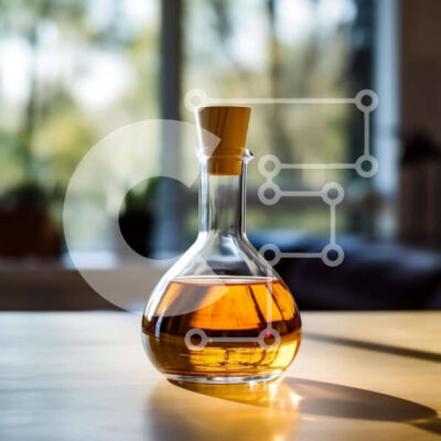 Intra Συλλεκτικό Ξύλινο Παζλ Plywood  4mm - Καράφα με Υγρό σε Ξύλινο Τραπέζι με Ανοιχτό Παράθυρο Σε Ξύλινο Κουτί - Διαστάσεις: 10x10 cm – 25 κομμάτια - Image 1