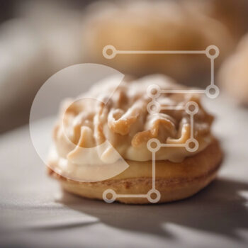 Intra Συλλεκτικό Ξύλινο Παζλ Plywood  4mm - Φρεσκοψημένη ζύμη με γλάσο σε λαδόκολλα Σε Ξύλινο Κουτί - Διαστάσεις: 10x10 cm – 25 κομμάτια - Image 1