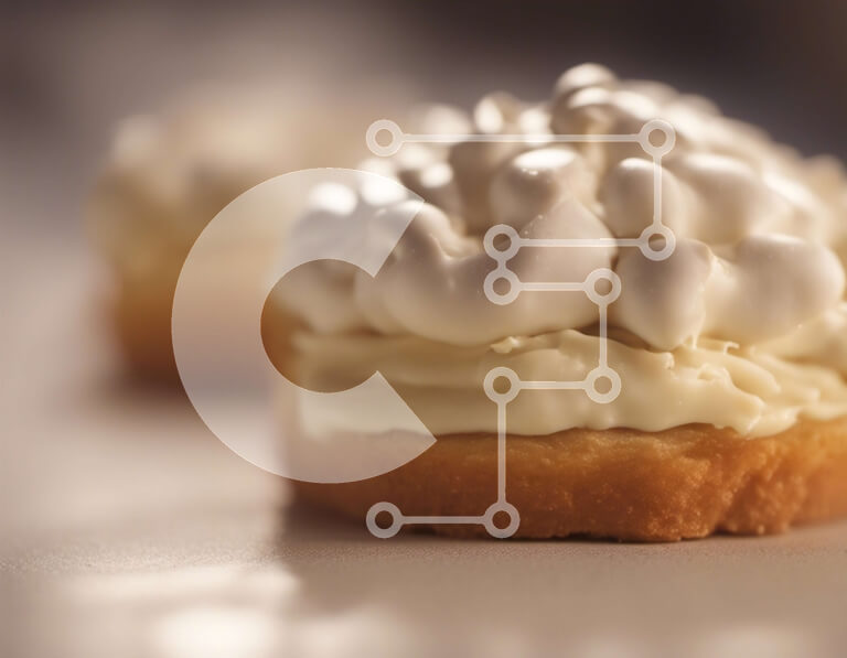 Intra Συλλεκτικό Ξύλινο Παζλ Plywood  4mm - Λαχταριστά γλυκά με σαντιγί και μαρέγκα Σε Ξύλινο Κουτί - Διαστάσεις: 10x10 cm – 25 κομμάτια