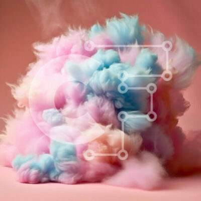 Intra Συλλεκτικό Ξύλινο Παζλ Plywood  4mm - Νόστιμη εικόνα από μαλλί της γριάς με πολλά χρώματα Σε Ξύλινο Κουτί - Διαστάσεις: 10x10 cm – 25 κομμάτια - Image 1