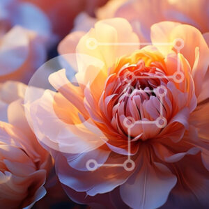 Intra Συλλεκτικό Ξύλινο Παζλ Plywood  4mm - Όμορφη εικόνα με ροζ τριαντάφυλλα σε πλήρη άνθιση Σε Ξύλινο Κουτί - Διαστάσεις: 10x10 cm – 25 κομμάτια