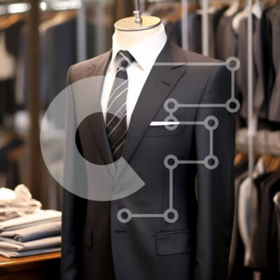 Intra Συλλεκτικό Ξύλινο Παζλ Plywood  4mm - Προσαρμοσμένη μαύρη στολή στην οθόνη Σε Ξύλινο Κουτί - Διαστάσεις: 10x10 cm – 25 κομμάτια - Image 1