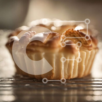 Intra Συλλεκτικό Ξύλινο Παζλ Plywood  4mm - Φρεσκοψημένη ζύμη σε σχάρα κλιματισμού Σε Ξύλινο Κουτί - Διαστάσεις: 10x10 cm – 25 κομμάτια - Image 1