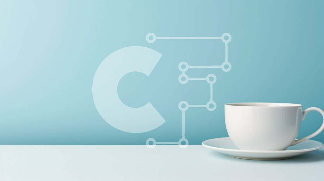 Intra Συλλεκτικό Ξύλινο Παζλ Plywood  4mm - Λευκό φλιτζάνι καφέ σε πιατάκι με γαλάζιο φόντο Σε Ξύλινο Κουτί - Διαστάσεις: 10x10 cm – 25 κομμάτια