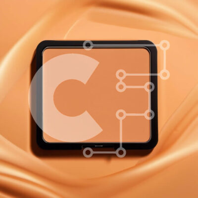 Intra Συλλεκτικό Ξύλινο Παζλ Plywood  4mm - Εκπληκτική μπεζ παλέτα μακιγιάζ με χρυσές πινελιές Σε Ξύλινο Κουτί - Διαστάσεις: 10x10 cm – 25 κομμάτια - Image 1