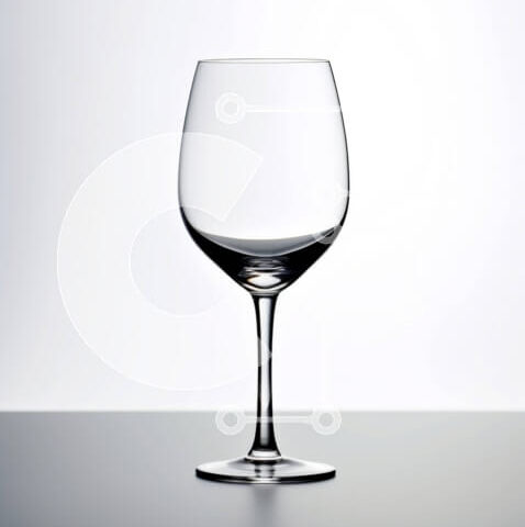 Intra Συλλεκτικό Ξύλινο Παζλ Plywood  4mm - Άδειο ποτήρι κρασιού σε ένα τραπέζι Σε Ξύλινο Κουτί - Διαστάσεις: 10x10 cm – 25 κομμάτια - Image 1