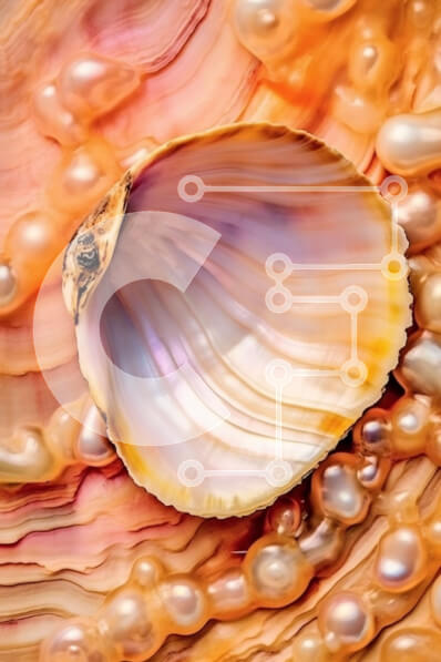 Intra Συλλεκτικό Ξύλινο Παζλ Plywood  4mm - Όμορφη εικόνα ενός κοχυλιού σε μια παραλία Σε Ξύλινο Κουτί - Διαστάσεις: 10x10 cm – 25 κομμάτια