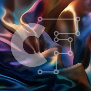 Intra Συλλεκτικό Ξύλινο Παζλ Plywood  4mm - Πολυτέλεια και χλιδή: Πολύχρωμο μεταλλικό ύφασμα με γυαλιστερή επιφάνεια Σε Ξύλινο Κουτί - Διαστάσεις: 10x10 cm – 25 κομμάτια